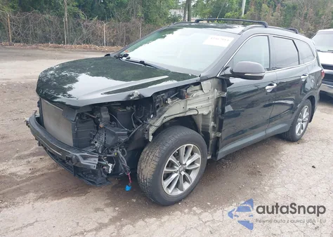 2017 Hyundai Santa Fe Se from USA, damaged, VIN KM8SNDHF9HU236981